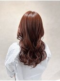 くびれヘア/韓国/秋カラー/レイヤーカット/越谷