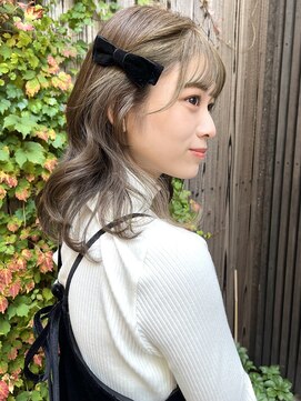 ダリー 菊水店(Dali) #オリーブカラー#ハーフアップ#ことは