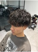 波巻きスパイラルパーマ