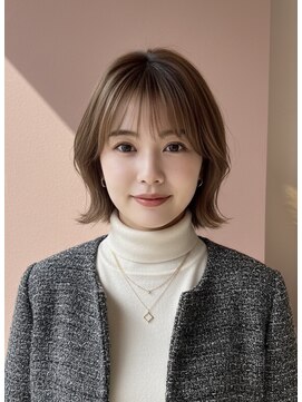 ミー 岡崎(mii) 【mii岡崎】ソフトエアリーボブ