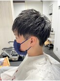 メンズ束感キッズカット