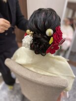エクラ(e'clat)&nbsp;成人式ヘアアレンジ