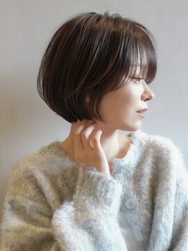 ウル(uru) 【ショートカット/坂本大樹】大人可愛い小顔丸みショートボブ