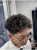 ピンパーマベリーショートツイストスパイラル