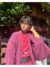【持ち込み着付け】男性小紋/浴衣　着付けのみ