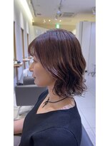 アピッシュ 国分寺(apish) くびれスタイルのボブパーマ@