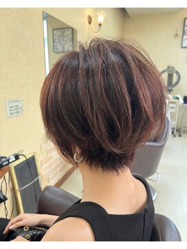 セットアップ 岡山北長瀬店(SET-UP) 大人ショート☆ニュアンスウルフ