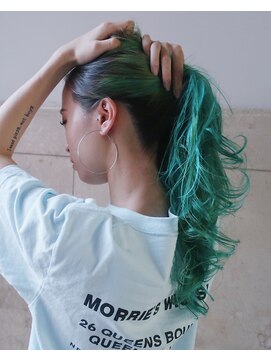 リュト(Lute) ミントグリーン×ハイライト