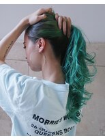 リュト(Lute) ミントグリーン×ハイライト