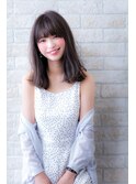 個性的でマーメイドアッシュくせ毛風クラシカルフェミニンボブ