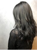 外ハネボブ/アッシユブラウン/ネオウルフ/デザインカラー