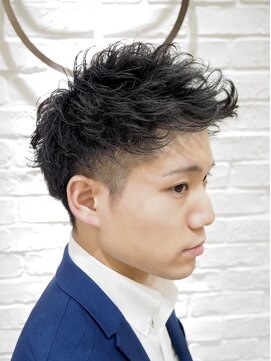 ヨシザワインク プレミアム 横浜 桜木町店(YOSHIZAWA Inc. PREMIUM) 【ヨシザワ横浜】アップバング無造作ジェットモヒカン