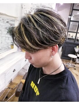 パープル(purple) メンズハイライト