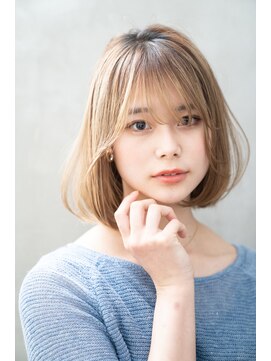 グラム 高田馬場(glam) ハイトーンふわっとボブ♪