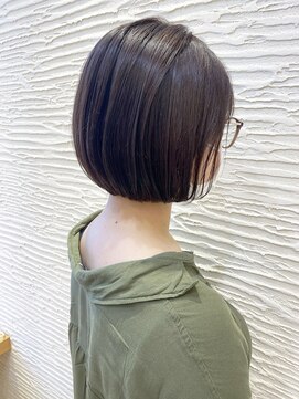 モリオ フロム ロンドン サッポロファクトリー店(morio FROM LONDON) 【morio】札幌ボブ 収まりのいいぱつっと丸みボブ