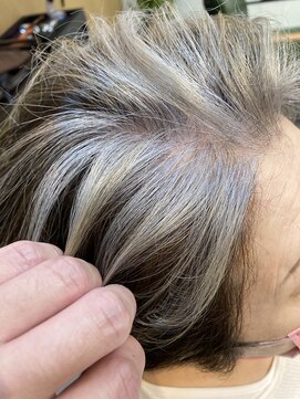 ハレヘアー ホーム(Hale hair home) 白髪ぼかし×デザインカラー / 髪質改善カラー