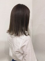 ローグ ヘアー 金町店(Rogue HAIR)&nbsp;ローグ金町美容室《沙月》　伸ばしかけ切りっぱなしボブ