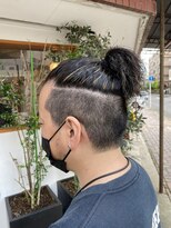 ヘアーラボ ハチ(HAIR LABO HACHI)&nbsp;マンバンツイストスパイラル×ハイライト