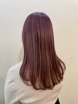 メイクス 表参道(MAKE'S omotesando) ブリーチ×ピンクオレンジ