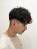 【メンズ限定】カット＋パーマ＋活泡泉　※ツイスト等特殊パーマ除く
