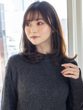 アフロート ギンザ(AFLOAT GINZA) 【白川】20代30代40代大人可愛い小顔カット波巻きヘア23.2.17