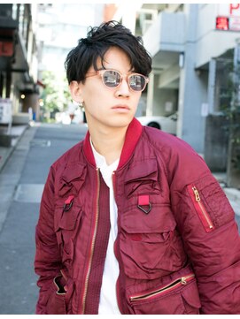 アントワープトーキョー(antwerp TOKYO) 『力石サトシ』波巻き束感ショートツーブロックマッシュ