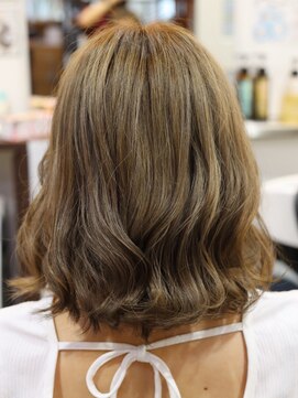 アクトプレミアヘアー栄(Act premier hair sakae) レディースカラー＆波パーマ