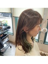 ラブヘアーグリーン(LOVEHAIRGREeN)&nbsp;顔まわりレイヤーボブ
