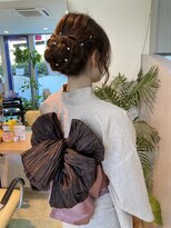 ヘアーメイク ナイス(Hair make NICE)&nbsp;R5おんまく花火浴衣スタイル♪