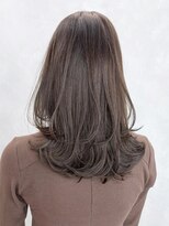 アイティーバイアルバム 下北沢店(IT by ALBUM)&nbsp;ワンカールレイヤー_斜めバンググレージュカラー_ba440891