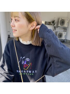 スターク(stark) ベージュ×イエロー