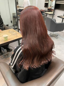 ベレーザ 渋谷(BELEZA) 6454ニュアンスカラーカシスレッドパープルブラック艶髪韓国ヘア