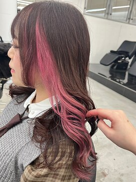 ジルスタジオ(JILL STUDIO) JILL STUDIO インナーカラー/アイスピンク