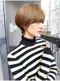 ショートヘア/大人ショート/ショートボブ/30代40代50代/表参道