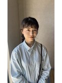 ツイン編みおろしアレンジ