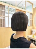 20代30代大人可愛い小顔ボブミニボブショートハイライト