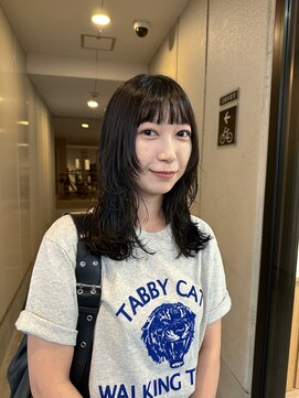 ギフト(GIFT) layer style レイヤーカット　顔まわりカット　フェイスレイヤー