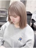 ミルクティーカラーブリーチ【高崎/高崎駅/高崎駅西口】