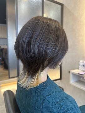 アーサスバイヘッドライト 古河店(ursus by HEADLIGHT) ブリーチのみでインナーカラー