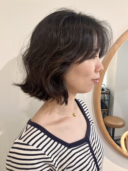ノック(knock)の写真/伸びても可愛い旬なスタイルをご提案☆パーマのバリエーションが幅広いから、ぴったりのパーマが見つかる☆