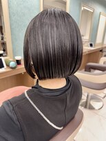 アッシュ 下北沢店(Ash)&nbsp;黒髪でもかわいいパツっとボブ