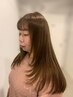 【透明感】アデクシーカラーのみ根本（リタッチ）
