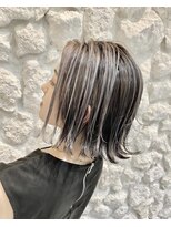 モアナ バイ ヘッドライト 三島店(Moana by HEADLIGHT) 【Moana三島】#ハイライト#ショートボブ#グレージュ