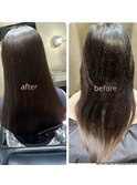 髪質改善/ダメージ毛/艶ロング/艶カラー/髪質改善トリートメント