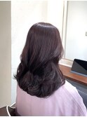ミディアムロング【ラベンダーピンク】