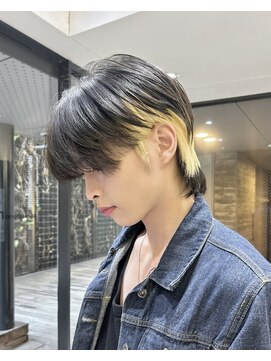 オーバルバイアピッシュ(OVARL by apish) 韓国メンズヘア/ハイトーンカラー/デザインカラー