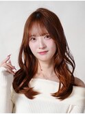 韓国/ダブルカラー/ブリーチ/ピンク/学割U24/新越谷/南越谷/草加