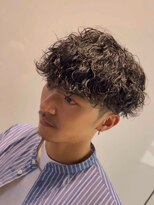 アンサー 渋谷(ANSWER)&nbsp;波巻きスパイラルパーマツイストスパイラルパーマメンズマッシュ