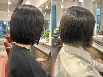 モップス 金沢文庫店(MOPS)の写真/ショートヘアこそ飽きない「Basic」なカットが大事★トレンドに左右されないアナタだけに似合うスタイルに!