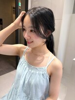 顔まわりカット